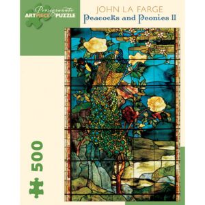จิ๊กซอว์ 500 ชิ้น Pomegranate John La Farge นกยูงและดอกโบตั๋น #733