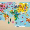 จิ๊กซอว์ 78 ชิ้น Mudpuppy Map of the World (Geography) #0846 - Image 3