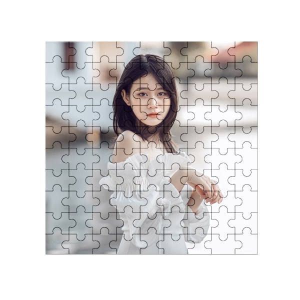 จิ๊กซอว์รูปตัวเองตั้งโต๊ะ 35 ชิ้น ขนาด 30 x 30 ซม. (พร้อมกรอบรูป)