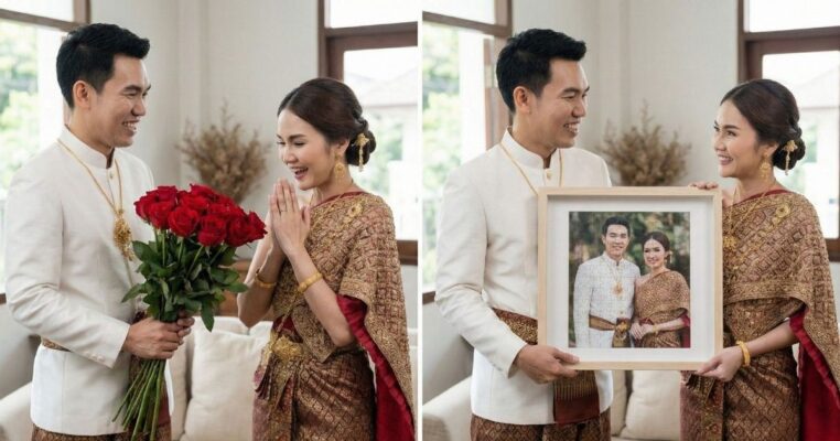 ซื้อดอกไม้ให้แฟน